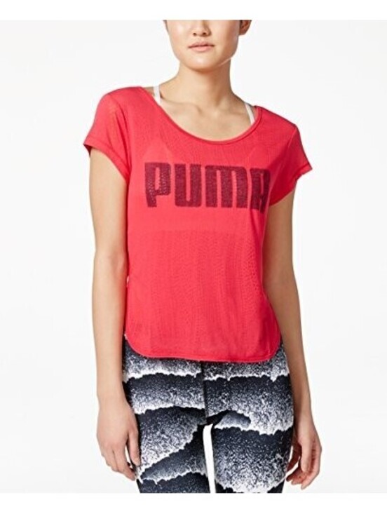 Puma Tops - Puma Womens Burnout Layering T-Shirt Size L